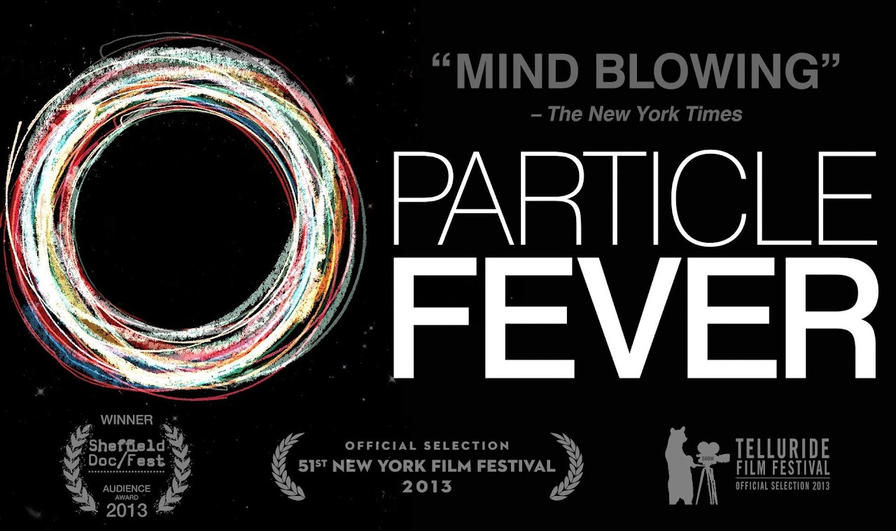 Advertisement for the documentary movie Particle Fever